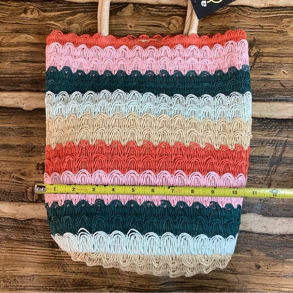 Art class striped tote bag - Picture 6 of 10